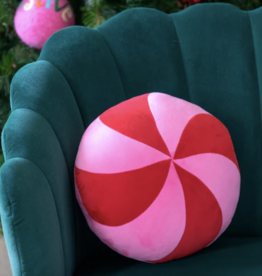 Shiraleah Peppermint Candy Cane Pillow