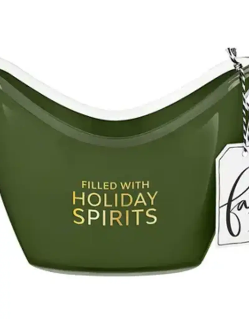 509 Broadway Acrylic Holiday Beverage Bucket