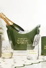 509 Broadway Acrylic Holiday Beverage Bucket