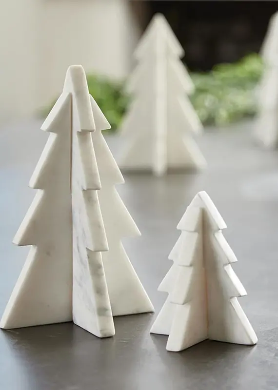 5" Interlock Marble Tree