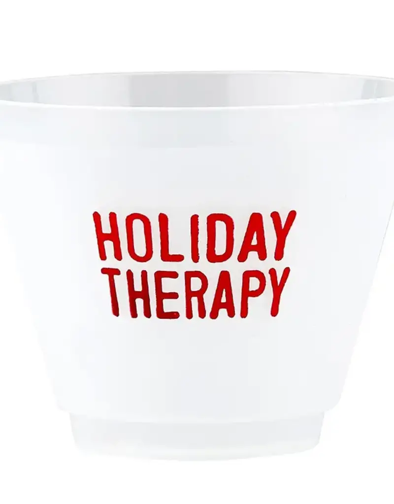 509 Broadway Holiday Therapy Frosted Cup