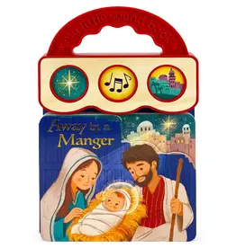 509 Broadway Away in A Manger Nativity 3-Button Jesus Sound Book