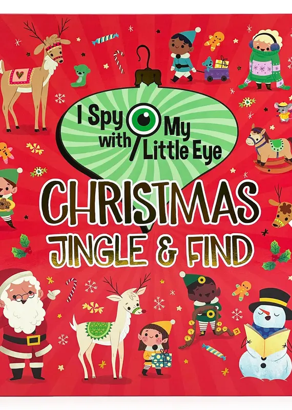 509 Broadway Christmas Jingle & Find (I Spy with My Little Eye) Book