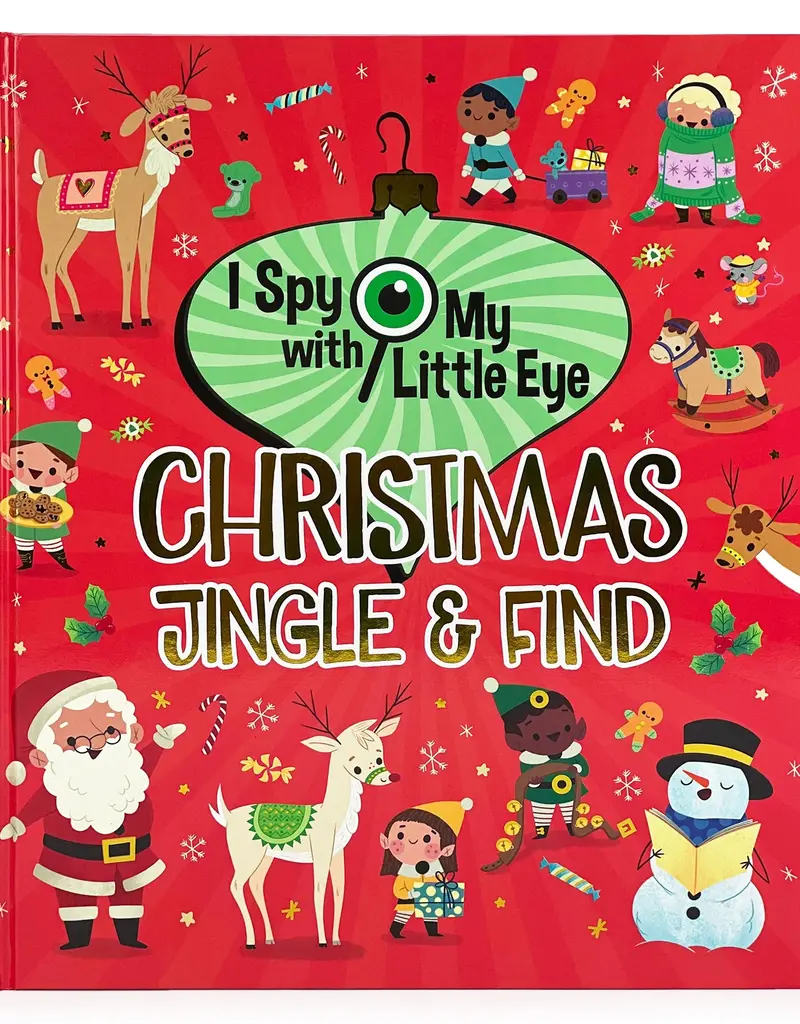 509 Broadway Christmas Jingle & Find (I Spy with My Little Eye) Book