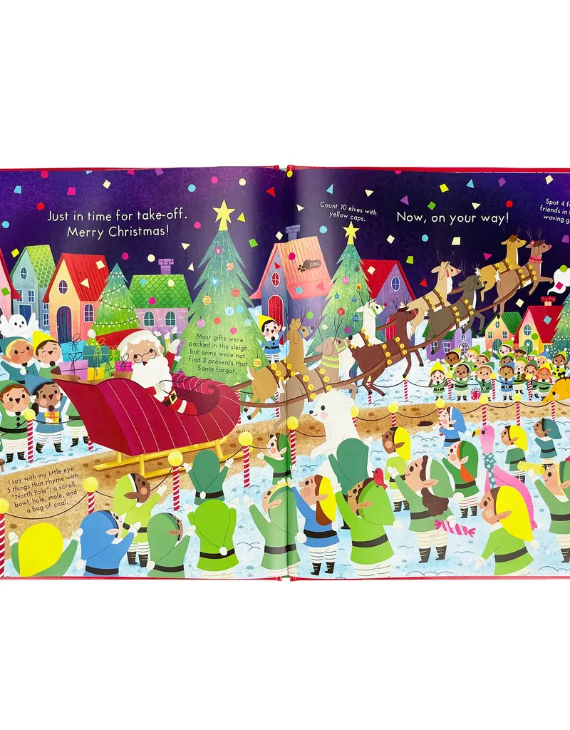 509 Broadway Christmas Jingle & Find (I Spy with My Little Eye) Book