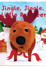 509 Broadway Jingle, Jingle, Little Reindeer Finger Puppet Board Book