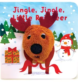 509 Broadway Jingle, Jingle, Little Reindeer Finger Puppet Board Book