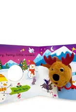 509 Broadway Jingle, Jingle, Little Reindeer Finger Puppet Board Book