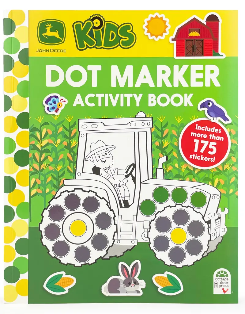 509 Broadway John Deere Kids Dot Marker Farm Activity Book
