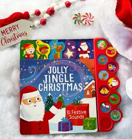 509 Broadway Jolly Jingle Christmas 10-Button Sound Book