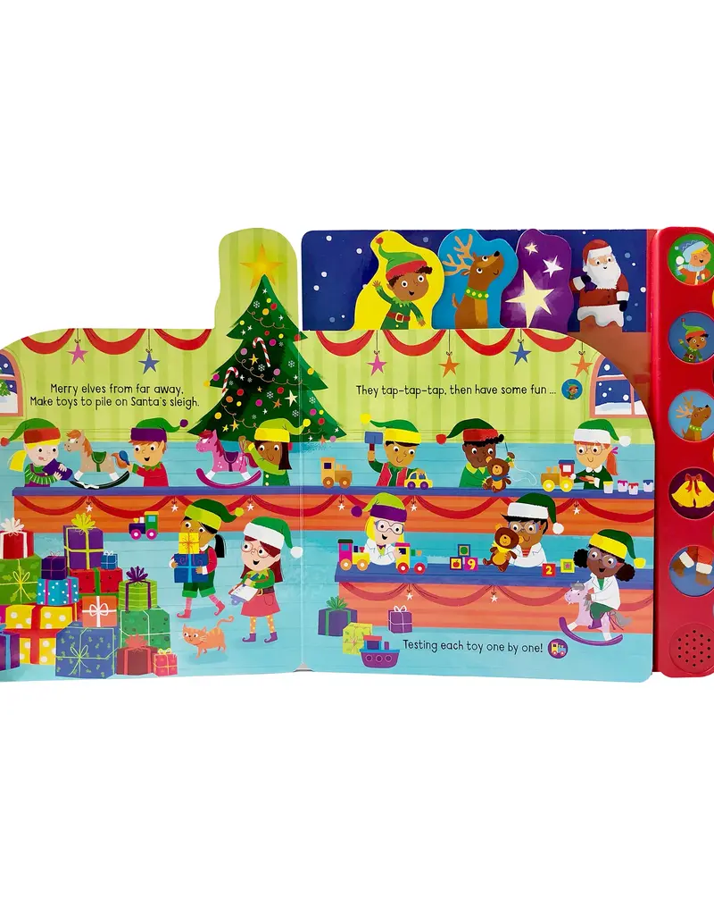 509 Broadway Jolly Jingle Christmas 10-Button Sound Book