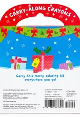 509 Broadway Merry Christmas Coloring Book with Crayons Set