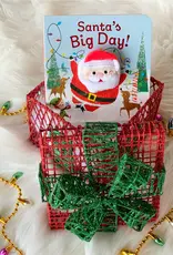 509 Broadway Santa's Big Day Finger Puppet Board Book