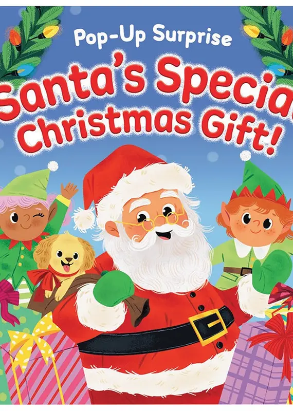 509 Broadway Santa's Special Christmas Gift Lift-A-Flap Board Book