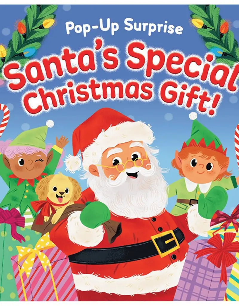 509 Broadway Santa's Special Christmas Gift Lift-A-Flap Board Book