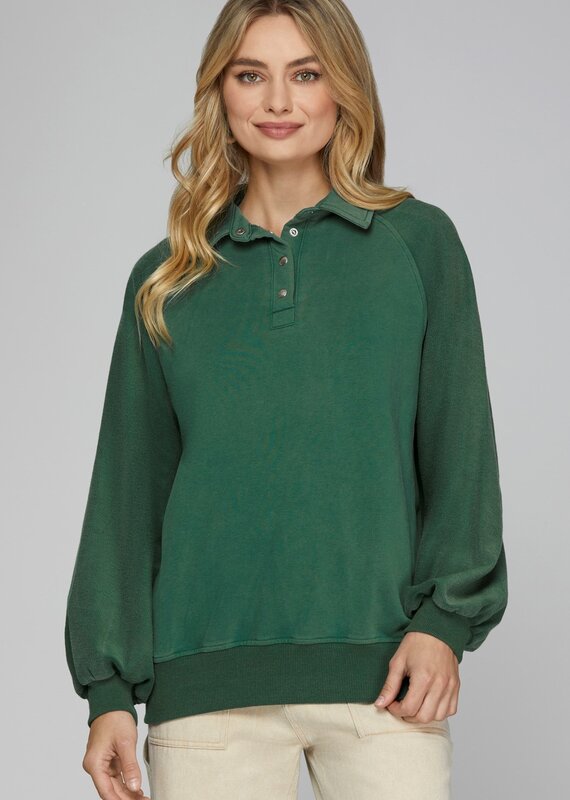 509 Broadway French Terry Washed Sweatshirt