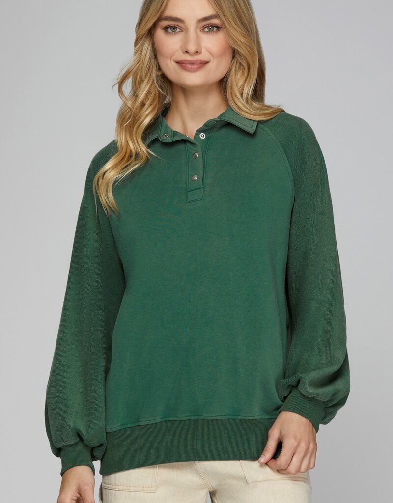 509 Broadway French Terry Washed Sweatshirt