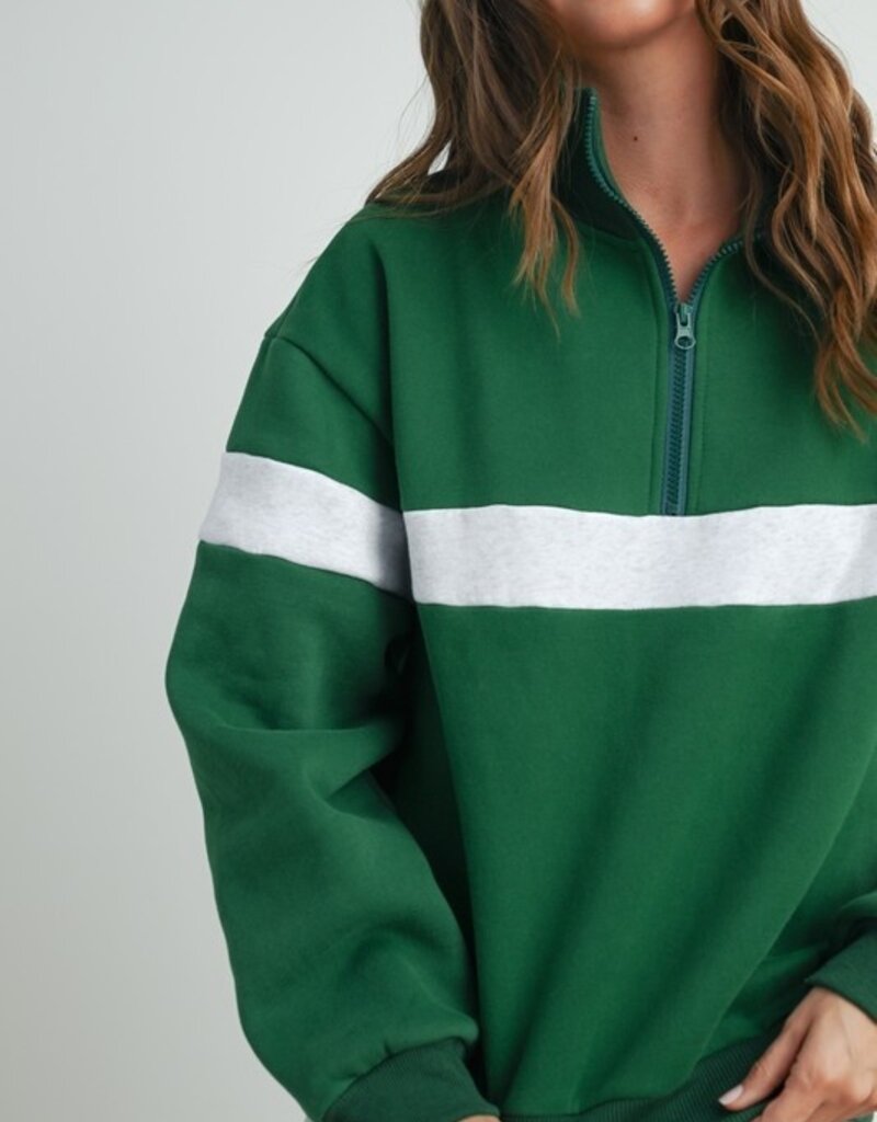 509 Broadway Collar Sweatshirt