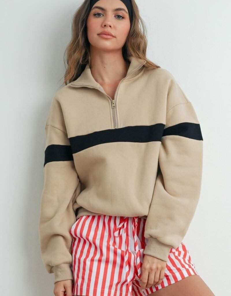 509 Broadway Collar Sweatshirt