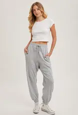509 Broadway Drawstring Jogger Knit Pants