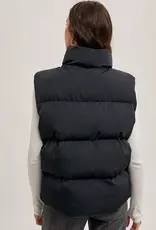 509 Broadway Zipper Front Puffer Vest
