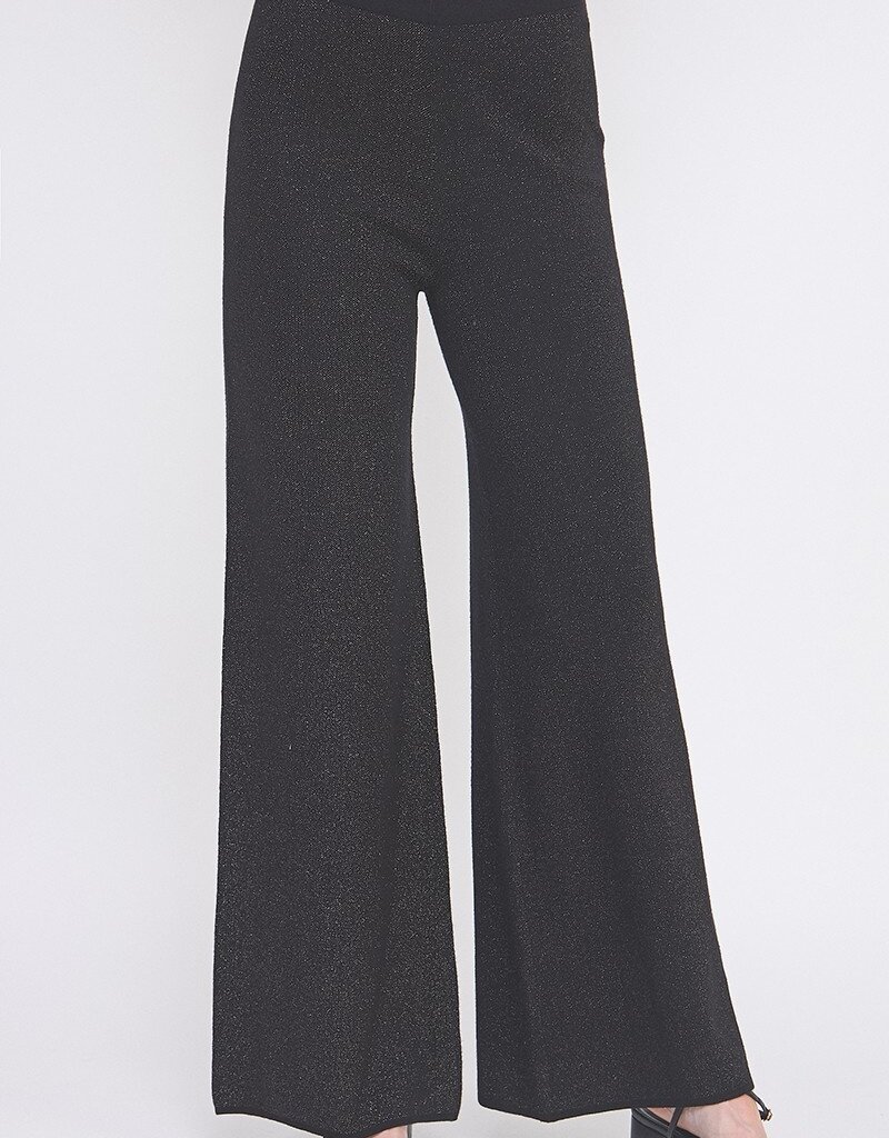 509 Broadway Lurex Wide Leg Pant