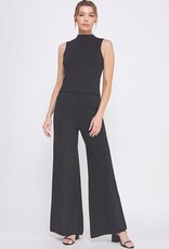 509 Broadway Lurex Wide Leg Pant