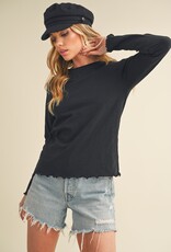 509 Broadway Cacia Long Sleeve Top