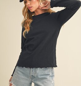 509 Broadway Cacia Long Sleeve Top