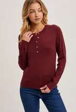 509 Broadway Henley Knit Shirt