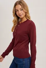 509 Broadway Henley Knit Shirt