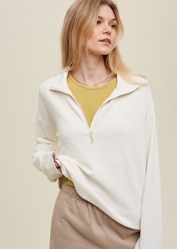 509 Broadway Scuba Half Zip Pullover