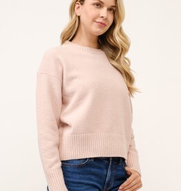 509 Broadway Crewneck Soft Pullover Sweater