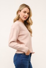 509 Broadway Crewneck Soft Pullover Sweater