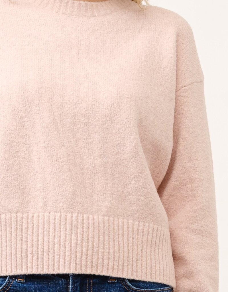 509 Broadway Crewneck Soft Pullover Sweater