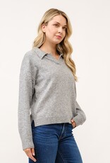 509 Broadway Polo Pullover Sweater