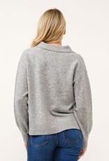 509 Broadway Polo Pullover Sweater