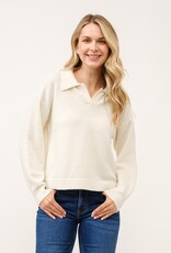 509 Broadway Polo Pullover Sweater