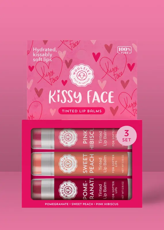 509 Broadway Kissy Face Lip Balm Set of 3