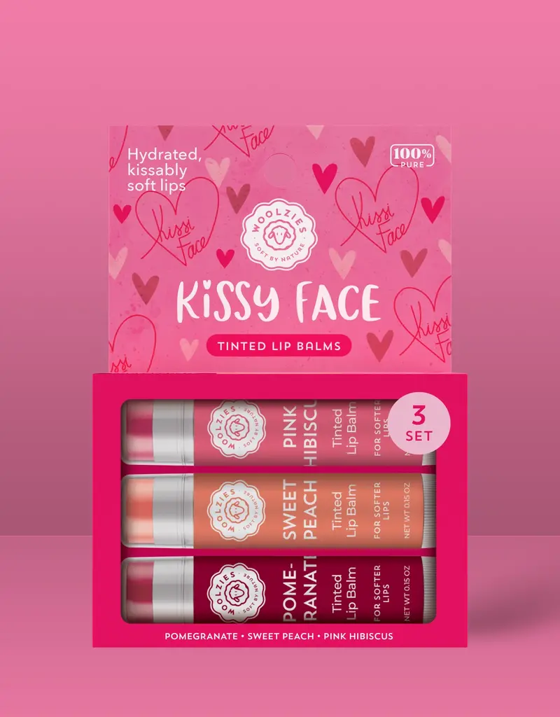 509 Broadway Kissy Face Lip Balm Set of 3