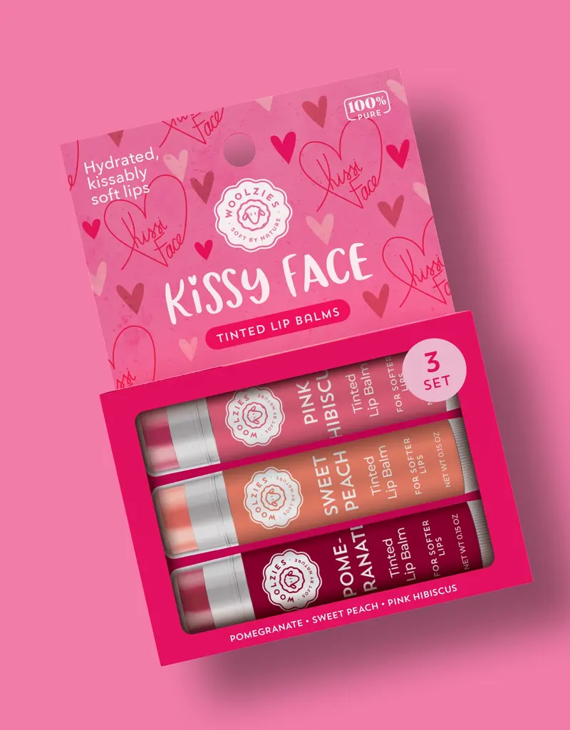 509 Broadway Kissy Face Lip Balm Set of 3