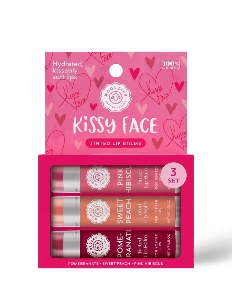 509 Broadway Kissy Face Lip Balm Set of 3