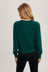 509 Broadway Half Button Knit Sweater