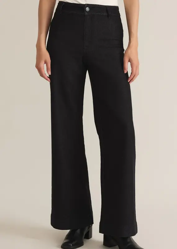 Z Supply Rilynn Wide Leg Denim Trouser