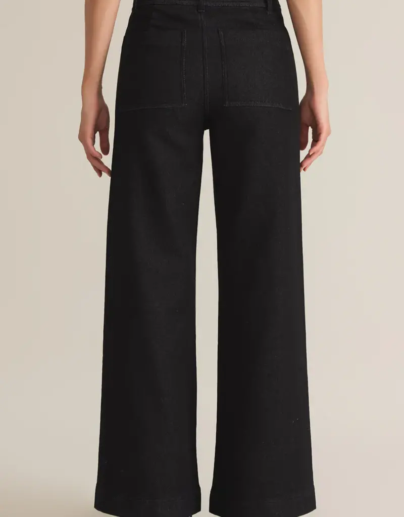 Z Supply Rilynn Wide Leg Denim Trouser