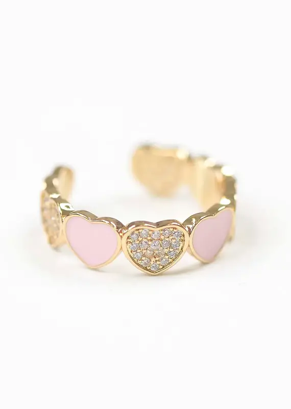509 Broadway Heart Adjustable Ring
