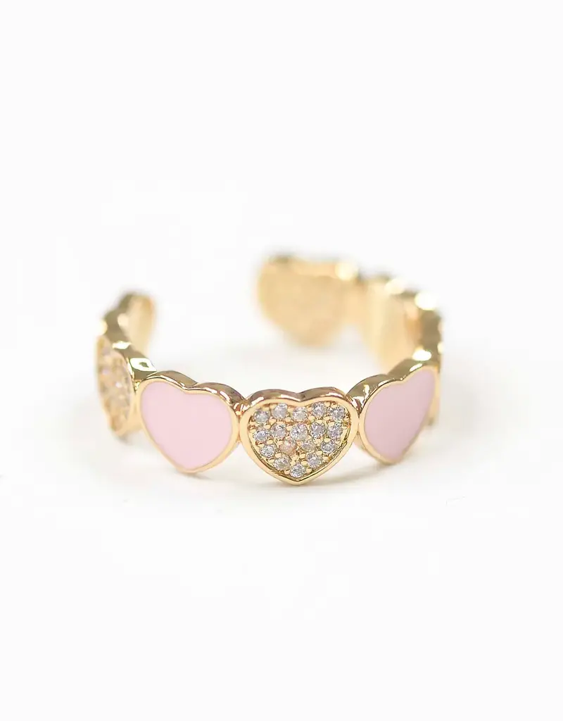 509 Broadway Heart Adjustable Ring