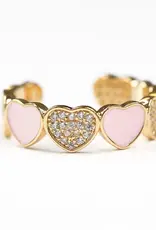509 Broadway Heart Adjustable Ring