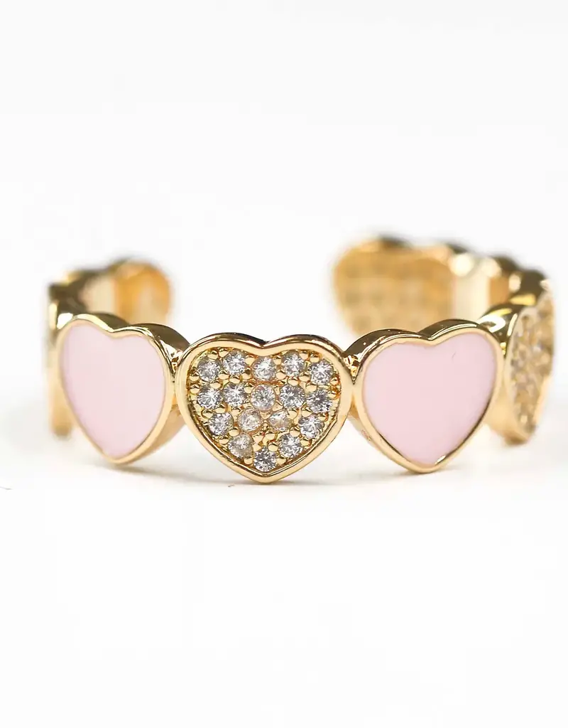 509 Broadway Heart Adjustable Ring