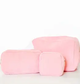 509 Broadway Medium Corduroy Makeup Bag